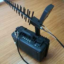 90 Derajat Jamming Angle Portable Drone Frequency Jammer Frekuensi Jamming 0.9GHz-5.8GHz