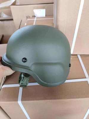 Helm tahan peluru dengan berat 1,4 kg dari bahan UHMWPE