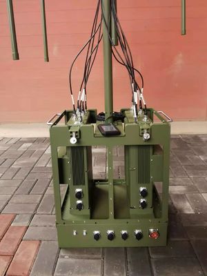 20MHz-6GHz Militer Signal Jammer 1 Jam Waktu Kerja Dengan Keamanan Tinggi