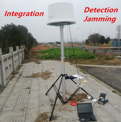 Deteksi Drone Stasioner Dan Sistem Jamming Dengan Jangkauan 3km